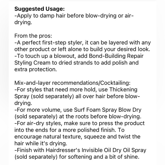 NEW FULL SIZE BUMBLE AND BUMBLE BOND BUILDING REPAIR STYLING CREAM 150 ml - Picture 9 of 9